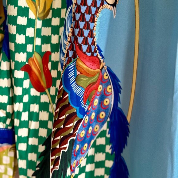 Bohemian Colorful Blouse Brand new Size L - Picture 7 of 8